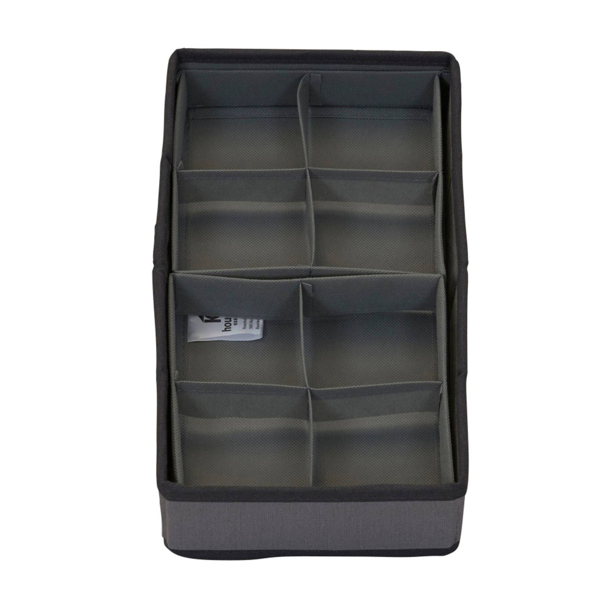 Household Essentials 19" Gray Tabletop Storage Box